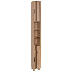 Tendance kupaonski ormarić visoki sa 2 vrata i 2 police Karma 180x20x20 cm mdf