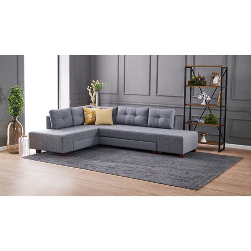 Atelier Del Sofa Manama Ugao Sofa na Razvlačenje Levo - Siva slika 1