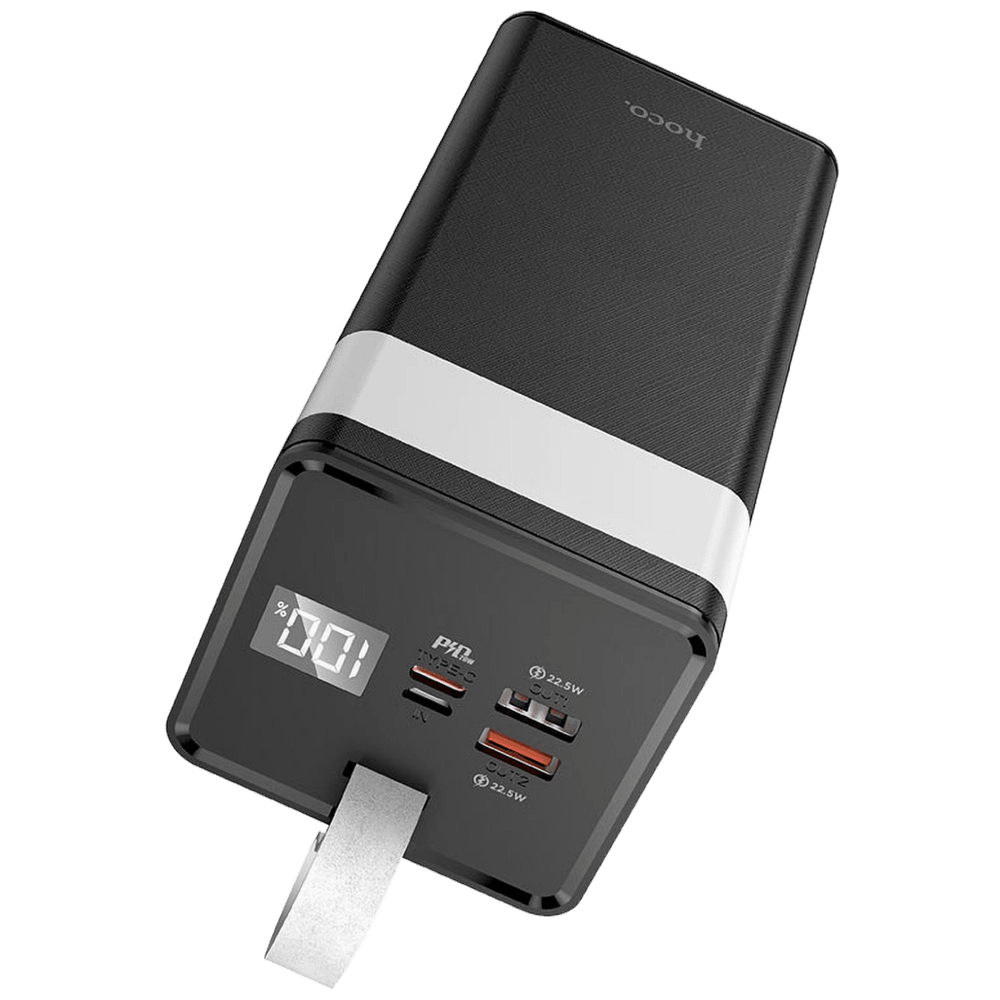 hoco. Punjač prijenosni sa lampom, 50000mAh, brzi QC/PD, 3A - J86A Powermaster slika 3