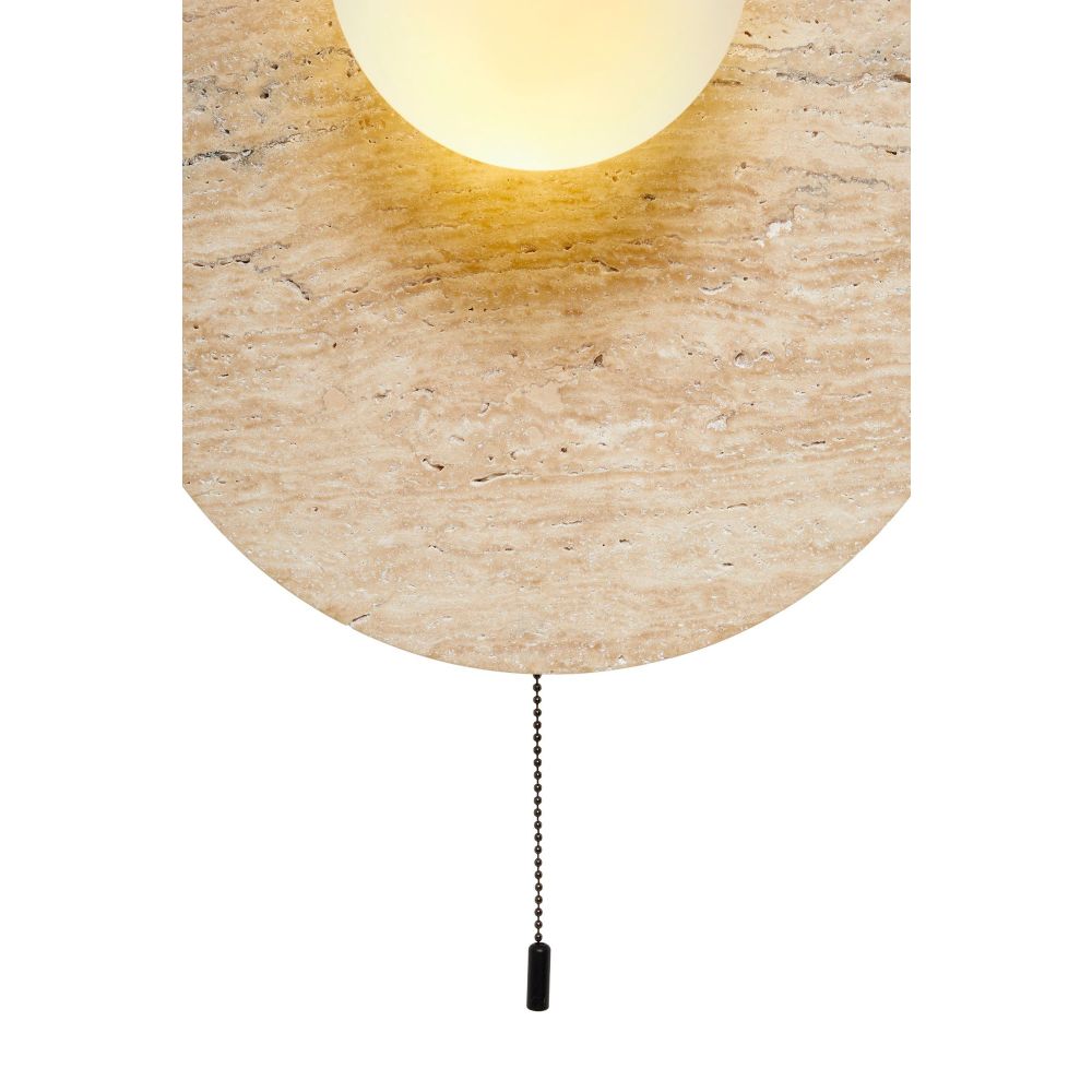 Zidna Lampa Tor-Look-B, boje: Bež, Bijela slika 7
