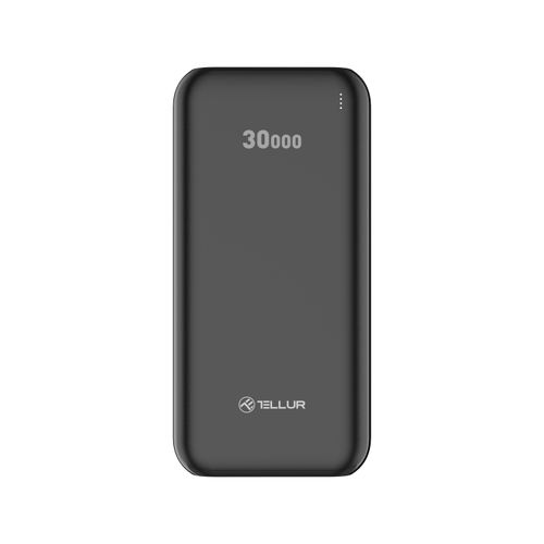 Tellur PBC303 30000mAh POWER BANK. 2XUSB+TYPE-C+MicroUSB - BLACK slika 1