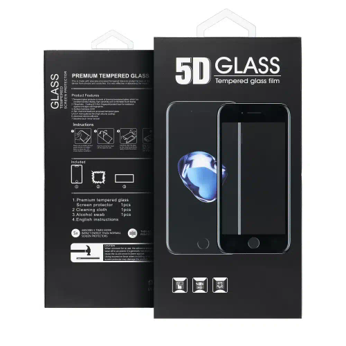 5D Full Glue Tempered Glass - za Xiaomi Redmi Note 10 5G crno slika 2