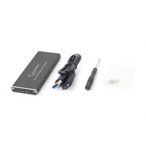 Gembird M.2 drive USB 3.0 enclosure, black slika 1