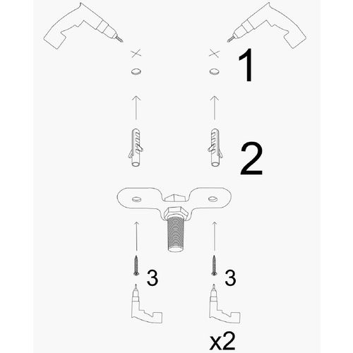 Opviq Yıldo - 6887 Crni Bakarni Luster slika 7