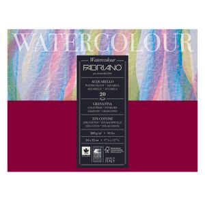 Blok FABRIANO Watercolor Gf 24X32 200G 20L 72612432