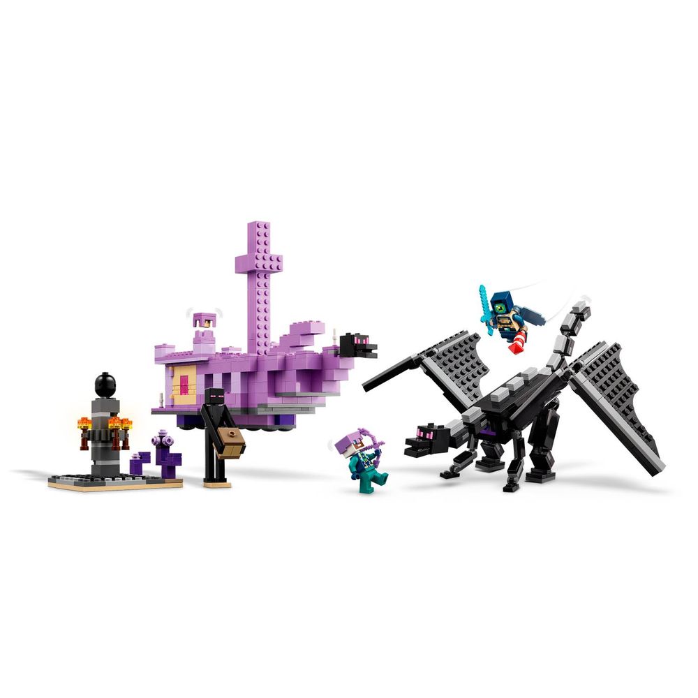 LEGO 21264 Ender Zmaj i End Brod slika 8