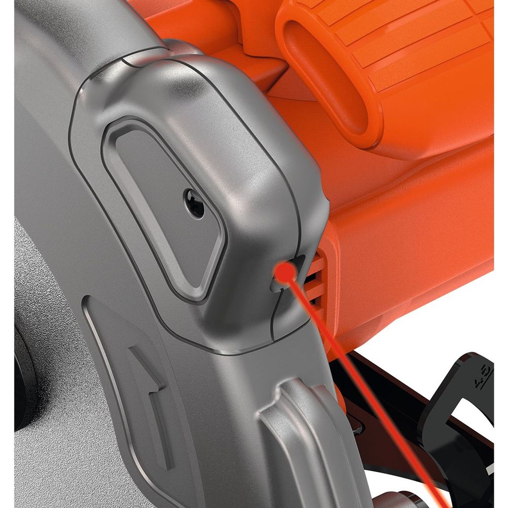 Black&Decker ručna kružna pila cirkular CS1250L 1250W slika 2