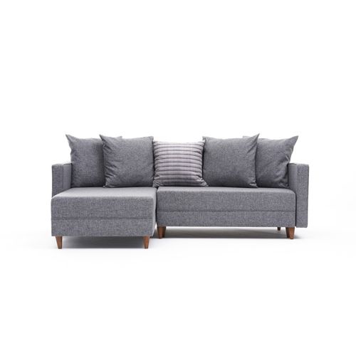 Aydam Left - Grey Grey Corner Sofa-Bed slika 5