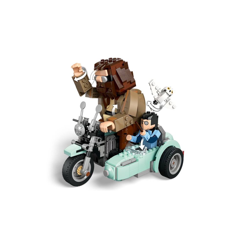 LEGO 76443 Hagrid™ i Harry na motociklu slika 7