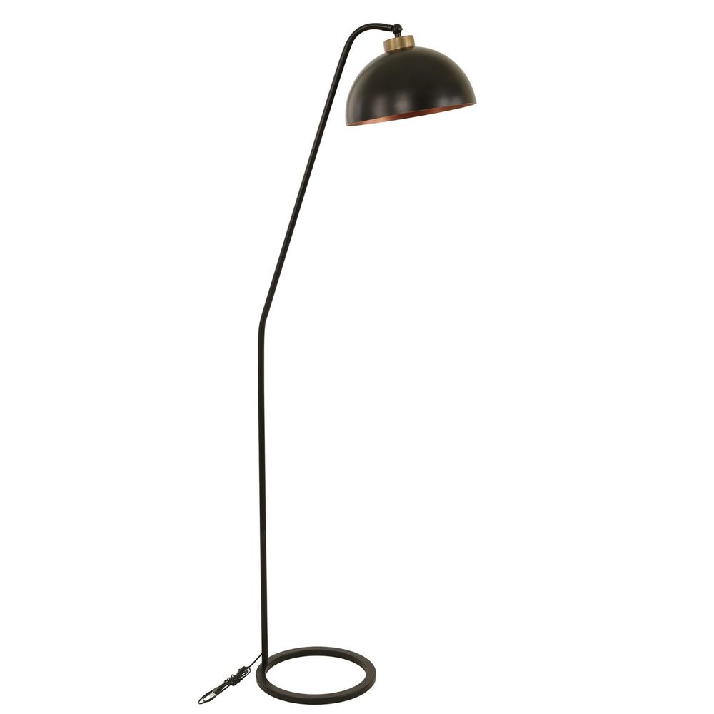 Podna lampa Delta Siyah Retro – crna, 3 glave slika 2