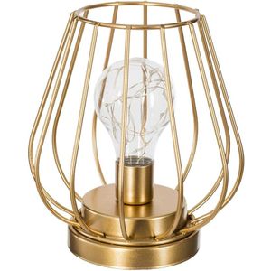 Atmosphera led lampa madi 17cm zlatna