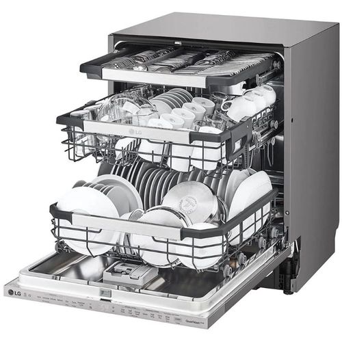 LG DB425TXS QuadWash™ Ugradna mašina za pranje sudova sa TrueSteam™ tehnologijom, 14 kompleta slika 9