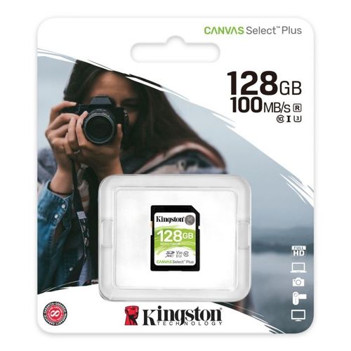 SD memorijska kartica 128GB Kingston Select Plus klasa10 slika 3