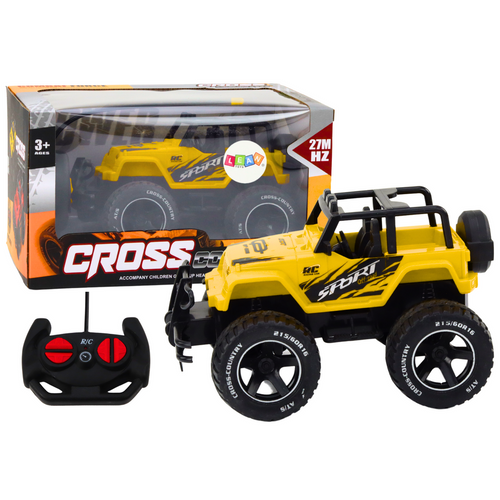 Buggy na daljinsko upravljanje Cross 1:18  - žuti slika 1