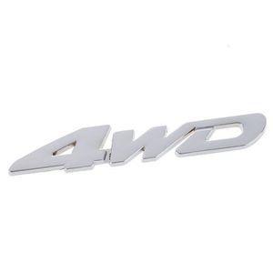 Plastični natpis 4WD - Izdržljiv i atraktivan