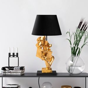 FIGURA-15291 Zlatno-Crna Stočna Lampa