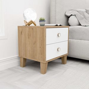 Lisa 3690 Oak
White Nightstand