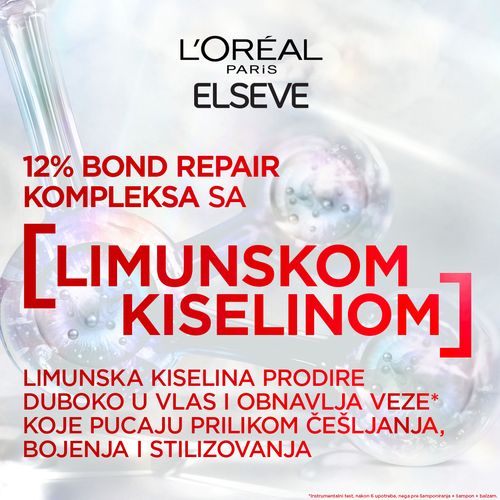 L'Oreal Paris Elseve Bond Repair nega pre šamponiranja 200ml slika 5