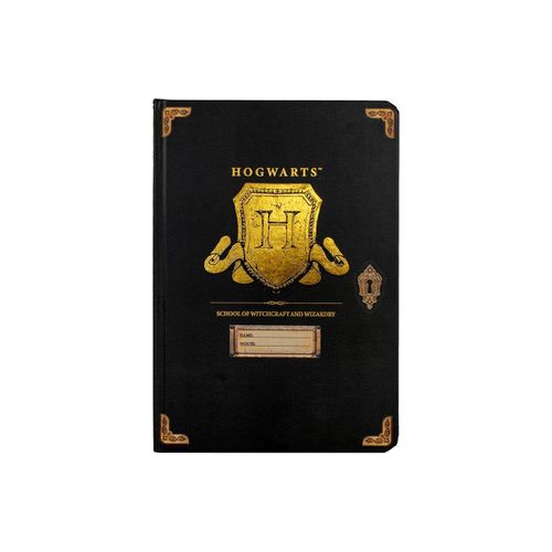 BLUE SKY HARRY POTTER A5 CASEBOUND NOTEBOOK - HOGWARTS SHIELD slika 1