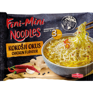 Fini Mini kokošji noodles, vrećica 5x75g