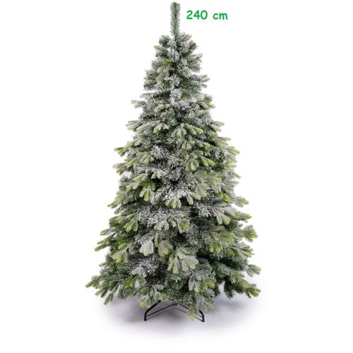 Umjetno božićno drvce - KANADSKA SMREKA snježna - 240cm slika 1