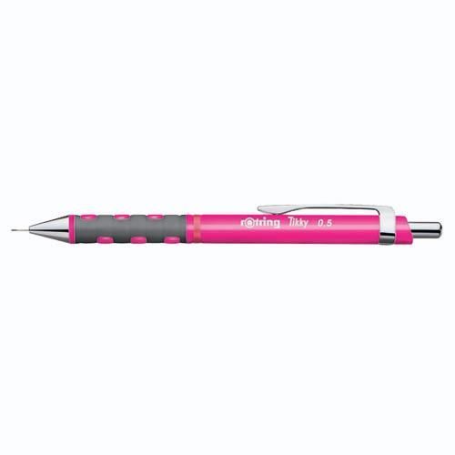 Olovka tehnička Tikky Rotring 0.5 mm, neon pink slika 2