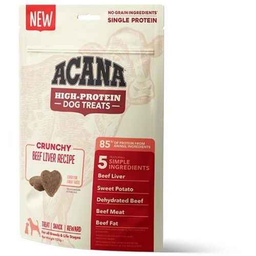 ACANA Crunchy Govedina, poslastica za pse, 100 g - KRATAK ROK slika 1