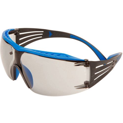 3M SecureFit SF407XSGAF-BLU zaštitne radne naočale uklj. zaštita protiv zamagljivanja plava boja, siva slika 1