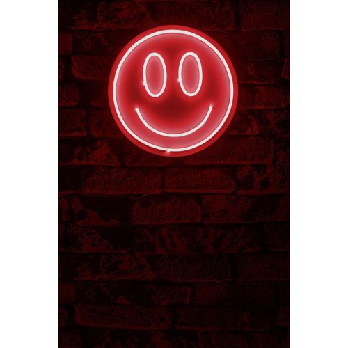 Wallity Ukrasna plastična LED rasvjeta, Smiley - Red slika 10