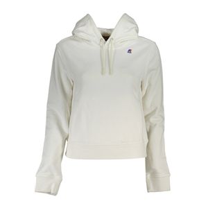 K-WAY WOMAN WHITE SWEATSHIRT WITHOUT ZIP