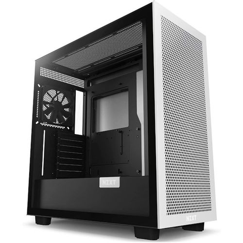 Kućište NZXT H7 Flow bijelo/crno bez napajanja, ATX CM-H71FG-01 slika 1