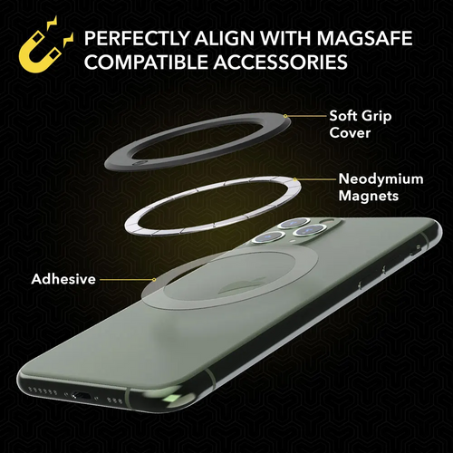 SCOSCHE, MagicRing Kit, ljepljivi MagSafe kompatibilni magnetski adapteri slika 4