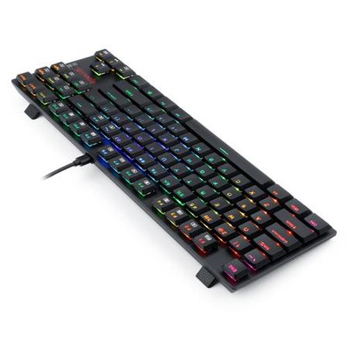 Tipkovnica - Redragon APS TKL K607 RGB Žičana Mehanička Crveni Prekidači slika 6