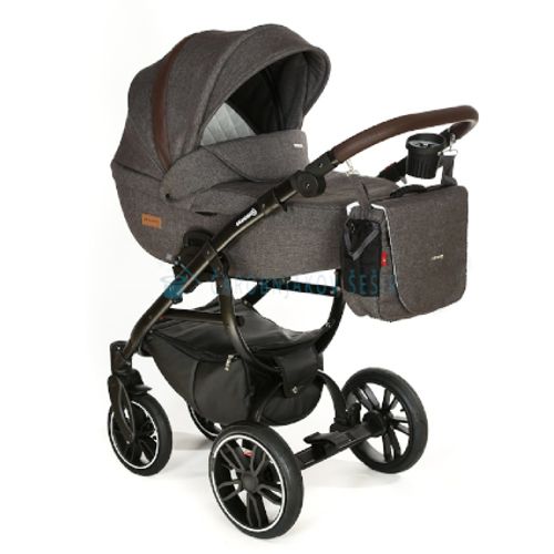 Tutek Kolica za bebe 2u1 Grander Play G2, Dark Grey slika 1