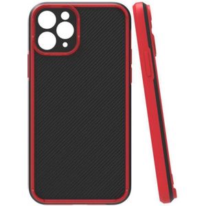 MCTR82-IPHONE 12 * Futrola Textured Armor Silicone Red (139)