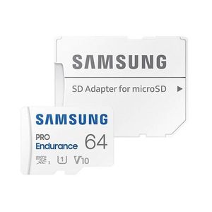 SAMSUNG Memorijska kartica PRO Endurance MicroSDXC 64GB U3 + SD Adapter MB-MJ64KA