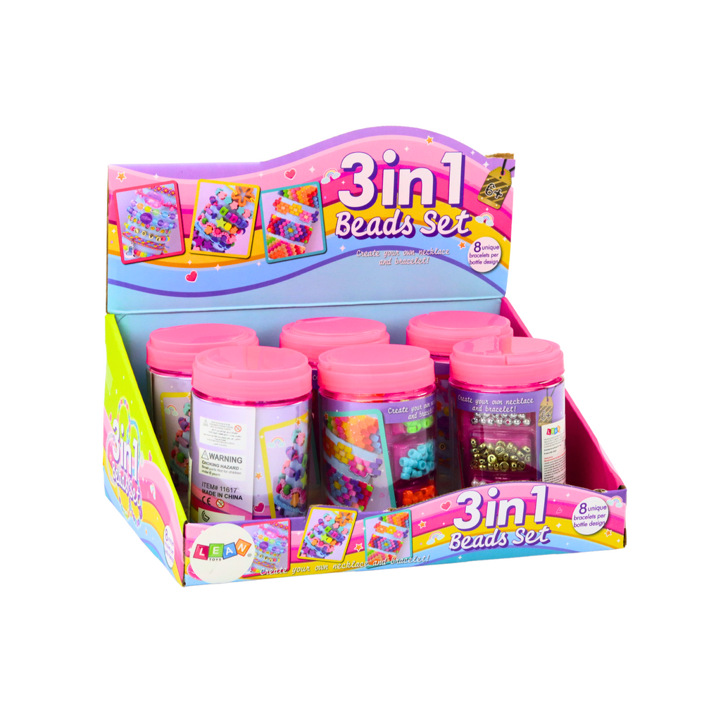 Set perli u tegli za izradu nakita 3u1 slika 4