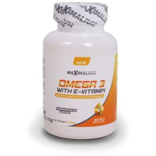 Maximalium Omega 3 + Vitamin E - 100 gelkaps slika 1