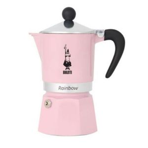 Bialetti Rainbow moka pot roza spring za 6 šolja