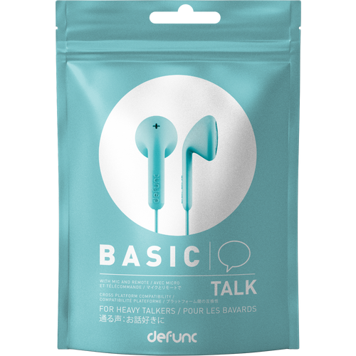 Slušalice - Earbud BASIC - TALK - Cyan slika 5