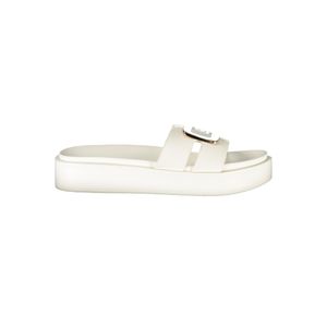 LAURA BIAGIOTTI WOMEN'S WHITE SANDALS