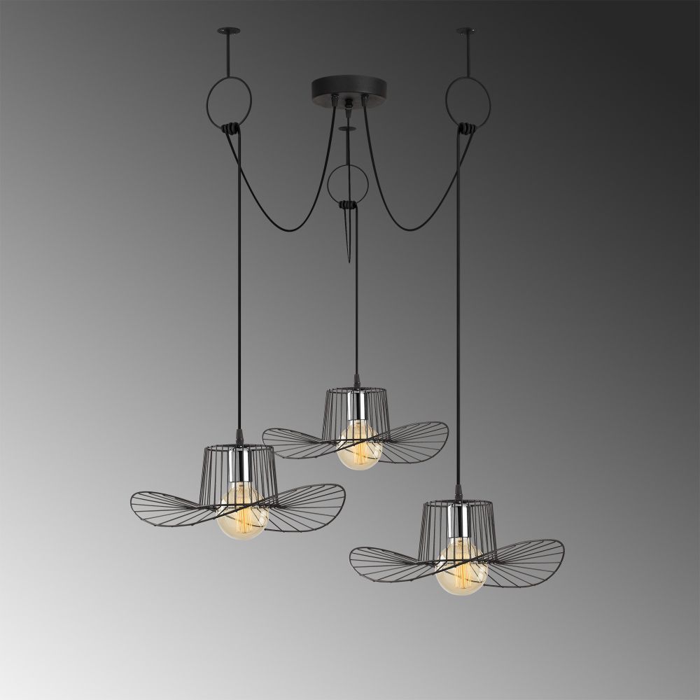 Luster Tel - 6741 Black Chandelier slika 4