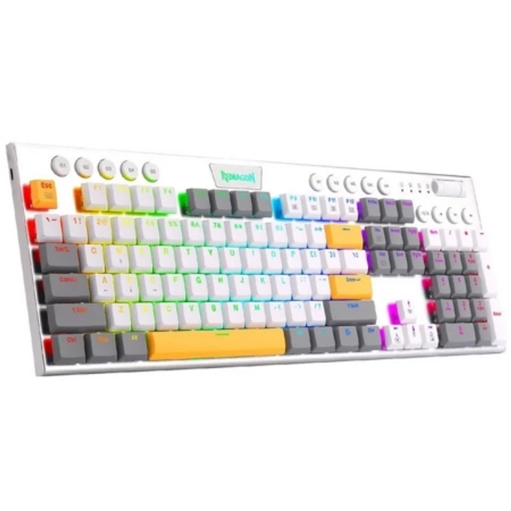 ReDragon Mehanička gaming tastatura Horus K619 RGB, White slika 2