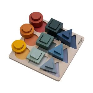 Free2Play Drvena didaktička tabla - Oblici
