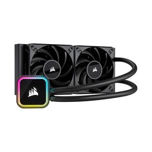 Kuler za PC CORSAIR iCUE H100i ELITE RGB 240mm radijator crna