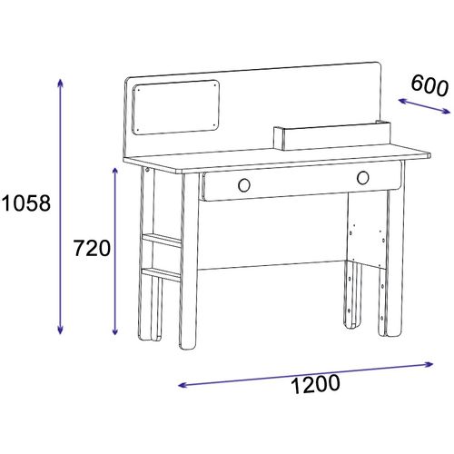 Valerin Group 5 Atlantic Pine
Anthracite Young Room Set slika 5