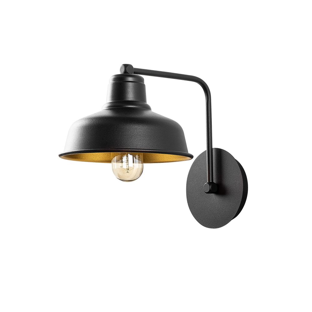 Berceste - 181BLACK-A Crna Zidna Lampa slika 5