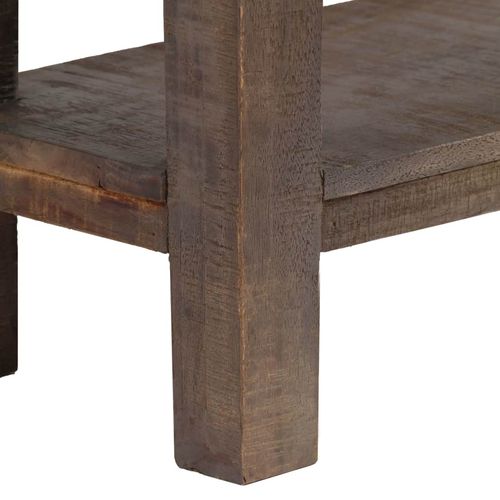 Konzolni stol od masivnog drva starinski 118 x 30 x 80 cm slika 7