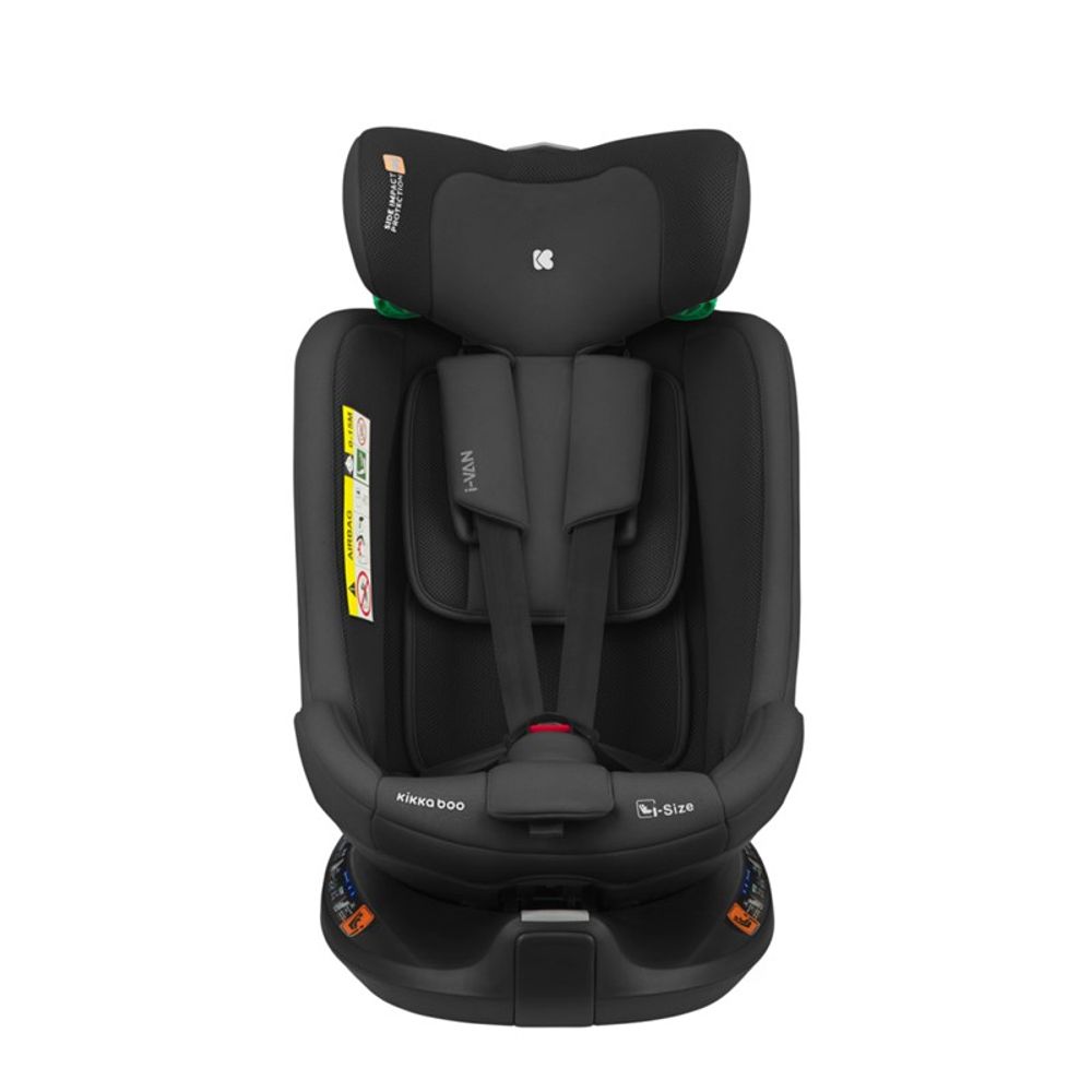 Kikka Boo Rotirajuća autosjedalica 40-150Cm I-Van i-Size Isofix, Black slika 3