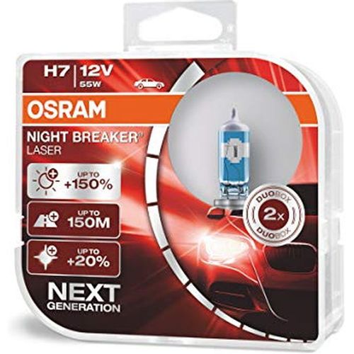 Sijalica H7 +150% OSRAM Night Breaker Laser - 2 kom, slika 1